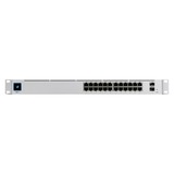 Ubiquiti UniFi USW-PRO-24 netværksswitch Administreret L2/L3 Gigabit Ethernet (10/100/1000) Sølv grå, Administreret, L2/L3, Gigabit Ethernet (10/100/1000), Stativ-montering