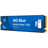 WD Blue SN580 1 TB Renoveret, Solid state-drev Blå/Hvid