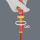 Wera Kraftform Kompakt VDE 16 Torque extra slim 1 Tool Finder, 16 dele, Skruetrækker Rød/Gul