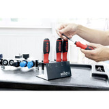 Wiha Moment-skruetrækker sæt easyTorque, 13 dele Sort/Rød