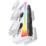 XFX Radeon RX 9070 XT OC Mercury RGB Magnetic Air, Grafikkort Hvid