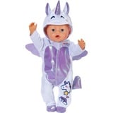 ZAPF Creation BABY born Unicorn Onesie 43cm, Dukke tilbehør BABY born Unicorn Onesie 43cm, Dukke jumpsuit, 3 År