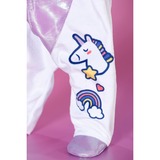 ZAPF Creation BABY born Unicorn Onesie 43cm, Dukke tilbehør BABY born Unicorn Onesie 43cm, Dukke jumpsuit, 3 År