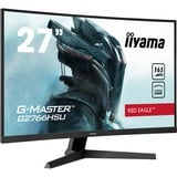 iiyama G-MASTER G2766HSU-B1 LED display 68,6 cm (27") 1920 x 1080 pixel Fuld HD Sort, Gaming Skærm Sort, 68,6 cm (27"), 1920 x 1080 pixel, Fuld HD, LED, 1 ms, Sort