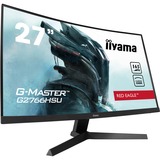 iiyama G-MASTER G2766HSU-B1 LED display 68,6 cm (27") 1920 x 1080 pixel Fuld HD Sort, Gaming Skærm Sort, 68,6 cm (27"), 1920 x 1080 pixel, Fuld HD, LED, 1 ms, Sort