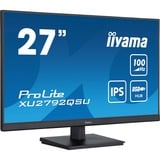 iiyama ProLite computerskærm 68,6 cm (27") 2560 x 1440 pixel Quad HD LED Sort, LED-skærm Sort (mat), 68,6 cm (27"), 2560 x 1440 pixel, Quad HD, LED, Sort