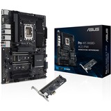 ASUS PRO WS W680-ACE IPMI, Bundkort Sort