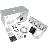 ASUS ROG STRIX LC IV 360 ARGB LCD, Vandkøling Hvid