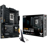ASUS TUF Gaming B760-Plus WIFI Intel B760 LGA 1700 ATX, Bundkort Sort, Intel, LGA 1700, Intel® Celeron®, Intel® Core™ i3, Intel® Core™ i5, Intel® Core™ i7, LGA 1700, DDR5-SDRAM, 128 GB