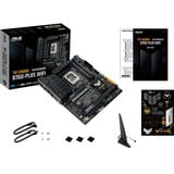 ASUS TUF Gaming B760-Plus WIFI Intel B760 LGA 1700 ATX, Bundkort Sort, Intel, LGA 1700, Intel® Celeron®, Intel® Core™ i3, Intel® Core™ i5, Intel® Core™ i7, LGA 1700, DDR5-SDRAM, 128 GB