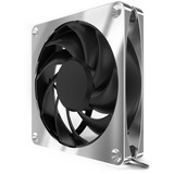 Alphacool Apex Stealth Metal 120mm Blæser 2000rpm, Sag fan Chrome/Sort