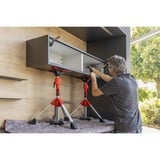 BESSEY STE90, Støtte Sølv/Rød
