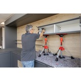 BESSEY STE90, Støtte Sølv/Rød