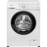 Bomann 771610, Vaskemaskine Hvid/Sort