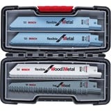 Bosch 2 607 010 902 stiksav, rullesav & sabelsavklinge Saber savklinge 20 stk, Savklinge sæt Saber savklinge, Metal, Træ, Hvid, Blå, 20 stk