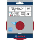 Bosch 2 608 601 721 tilbehør vinkelsliber Bagskive, Slibning pad Bagskive, 11,5 cm, Bosch, Sort, 13300 rpm, Plast