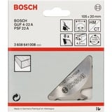 Bosch 3 608 641 008 rundsavklinge, Fræser 5,1 cm, 1,6 cm