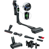 Bosch BCS1041WAC stav støvsuger & elektrisk kost Stick vakuum Batteri Dry HEPA Poseløs 0,4 L 23,5 W Sort, Hvid 4 At, Skaft støvsuger Sort/Hvid, Stick vakuum, Poseløs, Sort, Hvid, 0,4 L, Dry, HEPA