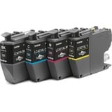 Brother LC421XLVAL blækpatron 1 stk Original Sort, Blå, Magenta, Gul Sort, Blå, Magenta, Gul, 1 stk, 500 Sider, Multipakke