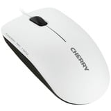 CHERRY MC 1000 mus Kontor Ambidextrous USB Type-A Optisk 1200 dpi Hvid, Ambidextrous, Optisk, USB Type-A, 1200 dpi, Grå