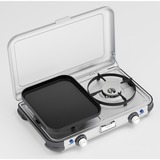 Campingaz 2176805 Camping Kitchen 2 Grill & Go CV, Gaskomfur gaskoger grå/Sort