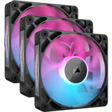 Corsair iCUE LINK RX120 RGB Triple Renoveret, Sag fan Sort
