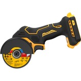 DEWALT Batteridrevet multimaterialeskærer DCS438N, 76mm, 18Volt, cut off maskine Gul/Sort