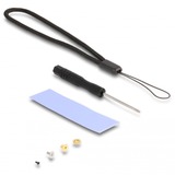 DeLOCK Eksternt kabinet M.2 NVMe PCle SSD, SATA SSD, Drev kabinet grå