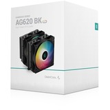 DeepCool AG620 BK ARGB, CPU køler Sort