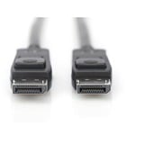 Digitus AK-340106-020-S, Kabel Sort