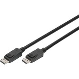 Digitus DisplayPort tilslutningskabel, UHD 8K Sort