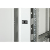 Digitus Netværksskab Unique serie - 800x800 mm (BxD), IT kabinet Lys grå