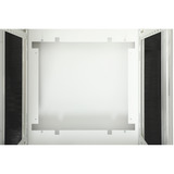 Digitus Netværksskab Unique serie - 800x800 mm (BxD), IT kabinet Lys grå