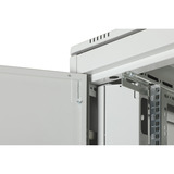 Digitus Netværksskab Unique serie - 800x800 mm (BxD), IT kabinet Lys grå