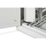 Digitus Netværksskab Unique serie - 800x800 mm (BxD), IT kabinet Lys grå