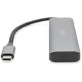 Digitus USB-C 4-porte, USB hub Sølv