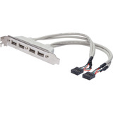 Digitus USB-slotpladekabel, Slot beslag 