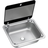 Dometic Vask rustfrit stål/Sort