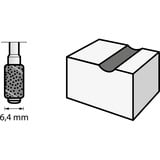 Dremel Slibebånd Ø 6,4 mm, korn 60, med slibestift 