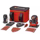 EINHELL Power X-Change batteri håndholdt excentersliber TE-OS 18/113 3X Li-Solo, 18 Volt, Rystepudser Rød/Sort
