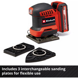 EINHELL TE-OS 18/113 3X Li-Solo, 4460730, Rystepudser Rød/Sort