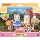 EPOCH Sylvanian Families - Tandem Legetøjssæt med Figurer, Bygge legetøj 