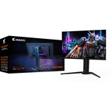 GIGABYTE AORUS FO27Q5P, Gaming Skærm Sort