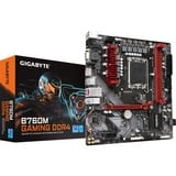 GIGABYTE B760M GAMING DDR4 bundkort Intel B760 Express LGA 1700 micro ATX Intel, LGA 1700, Intel® Celeron®, Intel® Core™ i3, Intel® Core™ i5, Intel® Core™ i7, Intel® Core™ i9,..., LGA 1700, 64 GB, DDR4-SDRAM