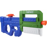 Hasbro Super Soaker Fortnite Compact SMG, Vandpistol Blå/Grøn, Soaker vandpistol, Blå, Grøn, Hvid, 8 År