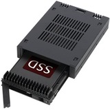 Icy Dock MB741TP-B drevkabinet HDD/SSD kabinet Sort 2.5", Laufwerkstrays Sort, HDD/SSD kabinet, 2.5", SAS, SATA, Sort