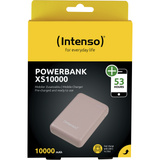 Intenso XS10000 Lithium polymer (LiPo) 10000 mAh Rose, Power Bank Rosa, 10000 mAh, Lithium polymer (LiPo), Rose