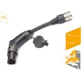 Juice Technology Sikkerhedsadapter JUICE CONNECTOR, Type 2 ladestik Sort