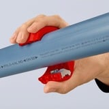 KNIPEX 902210 BK, Rørskærer Rød/Blå