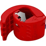 KNIPEX BiX, rørskærer til plastikrør og tætningshylstre Rød/Blå